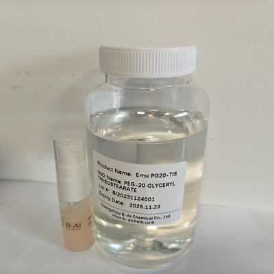 Cas 86846 21 1 ペグ 20 グリセリルトライイソステアート 皮膚ケア メイクアップ除去剤 清潔油のためのエムルジエーター